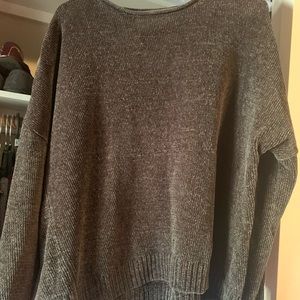 Green Chenille Sweater